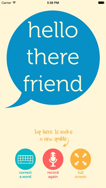 spuble – creating real life speech bubbles