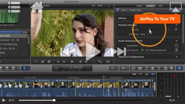 Course For Final Cut Pro X - Working With Audio(圖3)-速報App