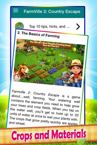 Guide for FarmVille 2 screenshot 4