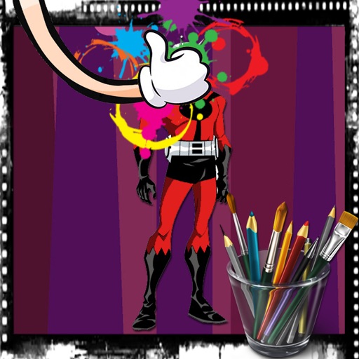 Paint Games Ant Man Version iOS App