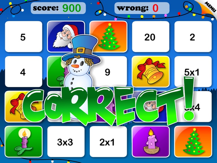 Abby Basic School Snowman Math: Challenge Educational Game for Kids by 22learn screenshot-3