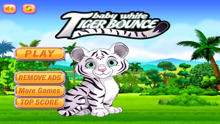 Baby White Tiger Bounce : Sky Dash with Mittens the Super Sonic Cub