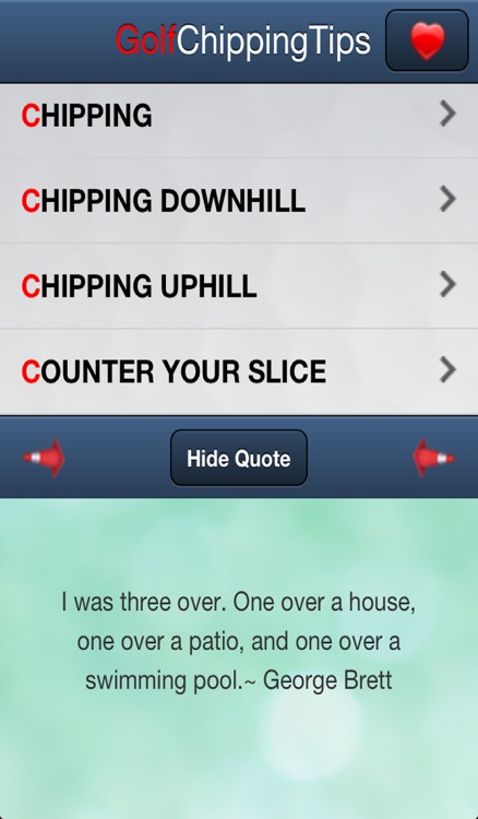 Golf Chipping Tips 101