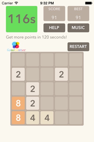 Crazy 8192-2048,1024,81,243,729,2187,144,233,610 screenshot 4