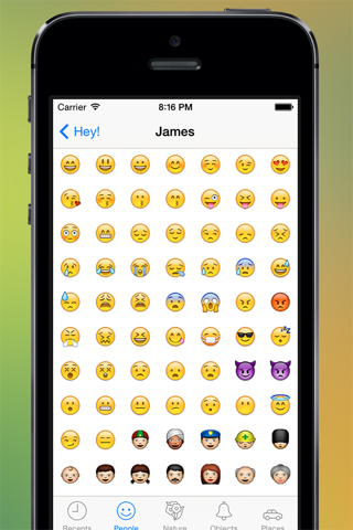 Hey! - Emoji Messaging screenshot 2