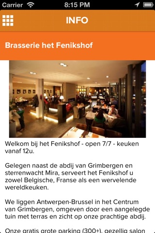 Fenikshof Brasserie & Restaurant screenshot 2