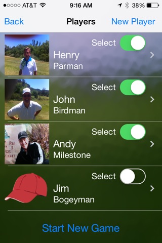 HoleInSome Golf Scorecard screenshot 3