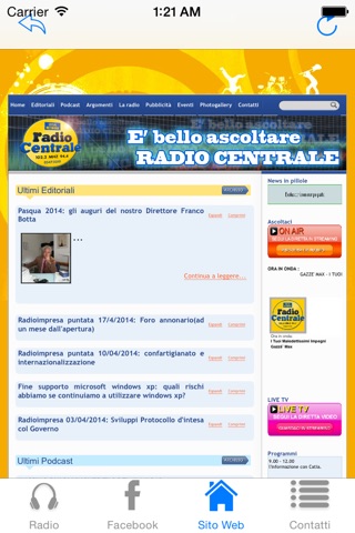 Radio Centrale screenshot 3