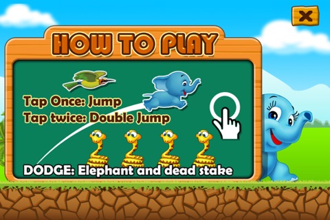 Elephant Run Free - Addictive Animal Running Game screenshot 2