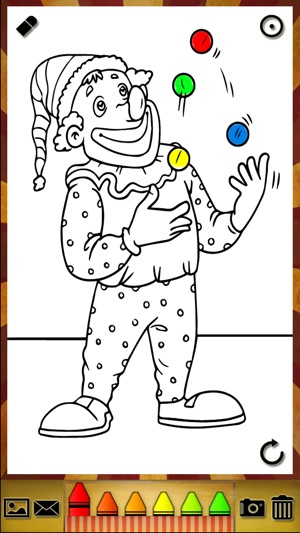 Circus Coloring Book