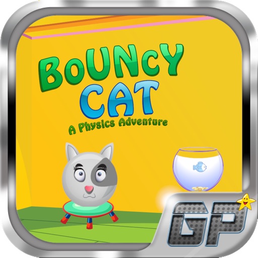 Bouncy Cat - A Physics Adventure icon