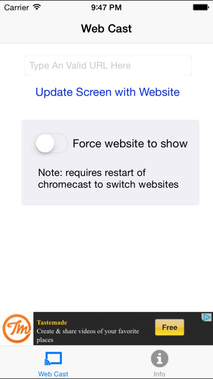 Web Cast No Ads