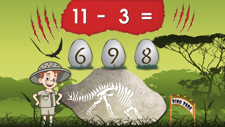 Dinosaur Park Math Lite