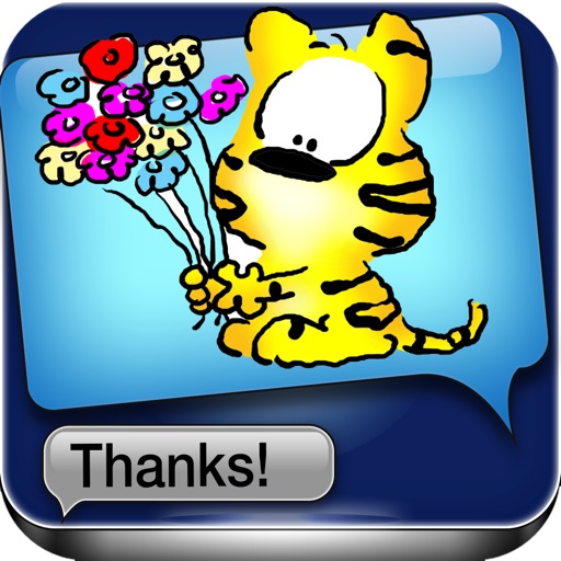 Greeting Cards and Emoticons for iMessage, MMS and Email