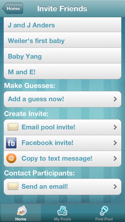 Baby Pool - The Pregnancy Guessing Game