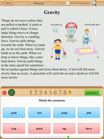 Second Grade Physical Science Reading Comprehension screenshot 3