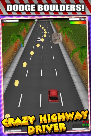 Crazy Highway Nitro Car Chase Driver - Endless Road Racing Adrenaline Game screenshot 4