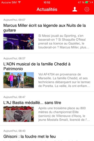 Corse-Matin Numérique screenshot 2