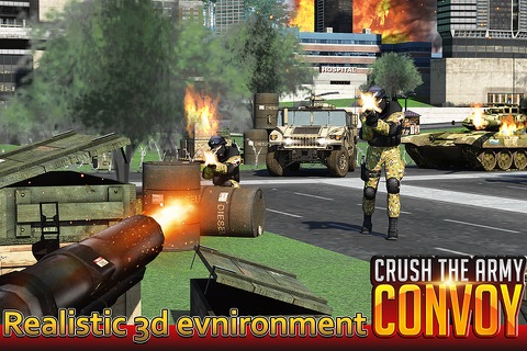 Crush The Army Convoy screenshot 2