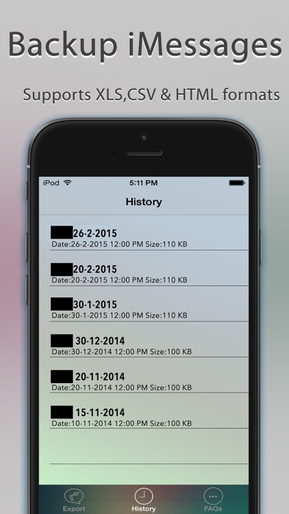 Backup SMS + Text Messages TextRecover SMS Export Pro screenshot-3