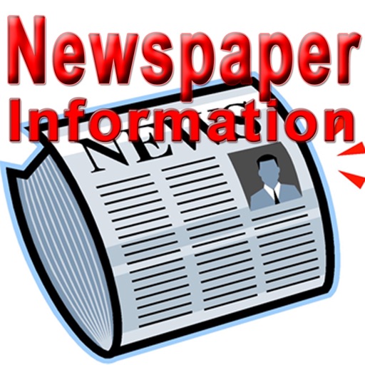 Newspaper information icon