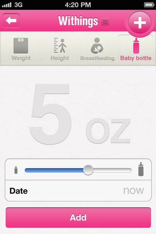 Withings Baby Companion screenshot 4