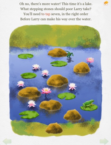 Lost Larry interactive story book - Wasabi Productions screenshot 4