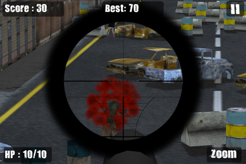 Zombie Sniper Killing Game screenshot 3