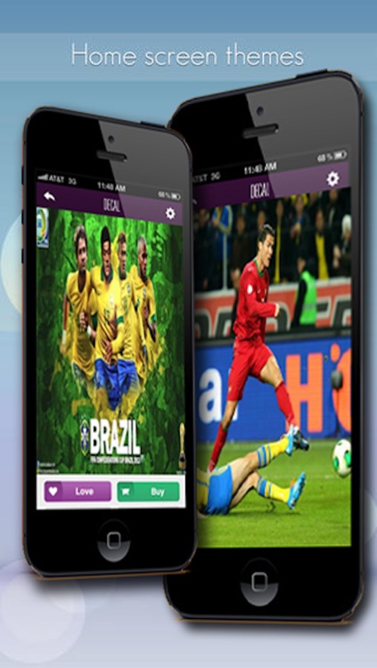 Cool Exclusive HD Wallpapers For iPhone and iPod Home Screen: Collections of World Best Football Backgrounds screenshot-4