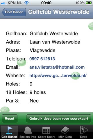 Golf Caddy NL screenshot 3