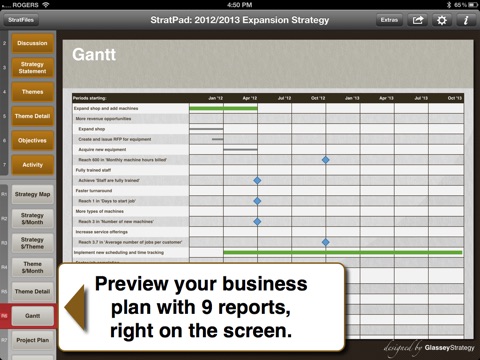 StratPad Business Plan Writer screenshot 4