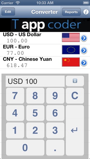 Currency Converter & Travel Expenses Tracker - LITE(圖1)-速報App