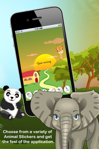 Animal Stickers Lite screenshot 2