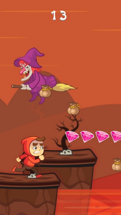 Witch Magic Run ! All Free Running Games for Kids