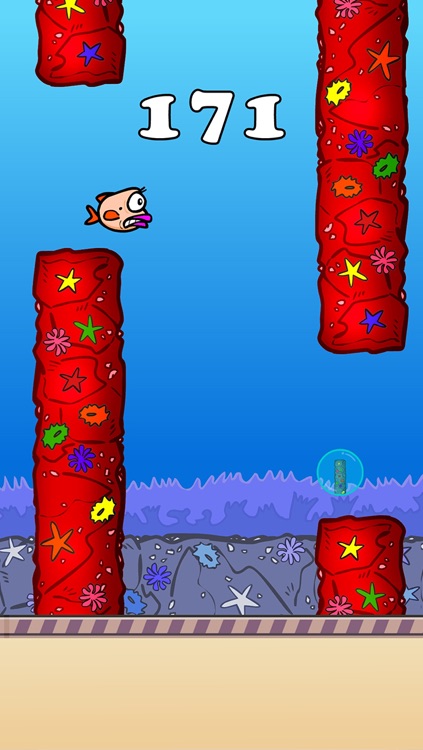 Splashy Fin The Flappy Fish (not bird) – Surf to cut the angry ocean, clash with over 2048 despicable reefs, crush the tiny hidden bubble in this survival saga!