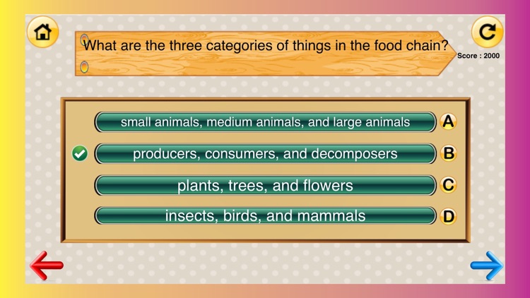 4th Grade Science Quiz # 2 for home school and classroom