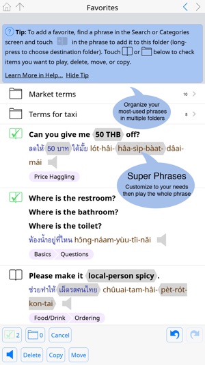 Talking Thai–English–Thai Phrasebook(圖3)-速報App