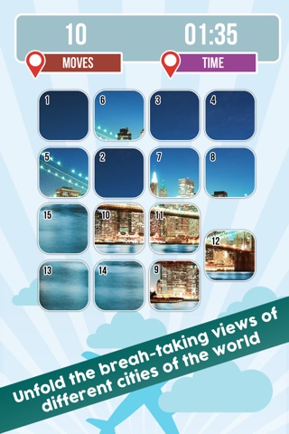 Slide 15 - A Classic Photo Puzzle Game with Cities, Destinations, and Landscapes screenshot 3