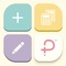 Pastel Calculator™ - Cute calculator themes design featuring with Note and Browser in one app