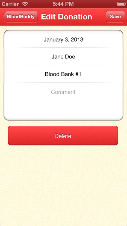 Blood Buddy screenshot-3