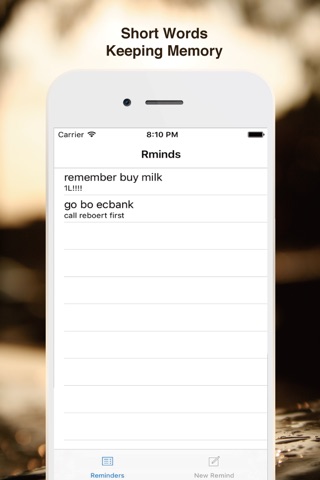 Rminds screenshot 3