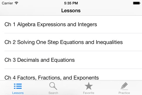 Pre Algebra screenshot 2