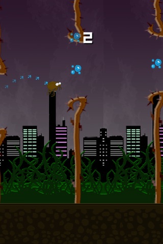 Felix Flappy Flea - Jumps higher than a Bird screenshot 3