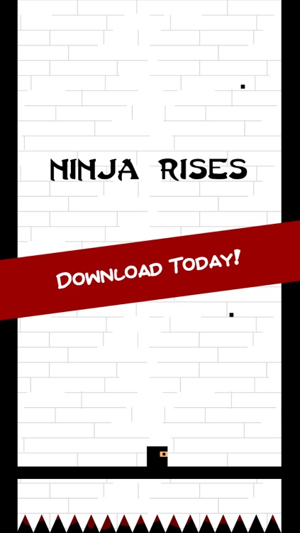 Bouncy Ninja Rises: Don't Touch The Black Tile Spikes screenshot-4