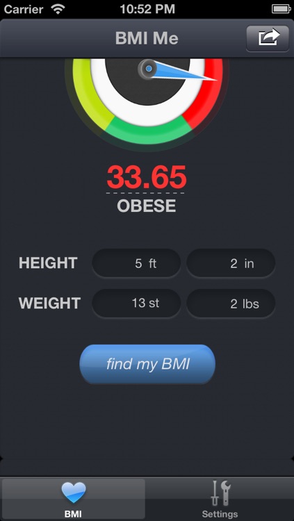 BMI Me Calculator