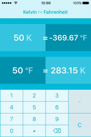 Kelvin To Fahrenheit | K to °F screenshot 2