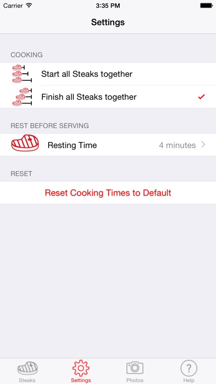 Steak Timer - Relax and cook perfect steaks!