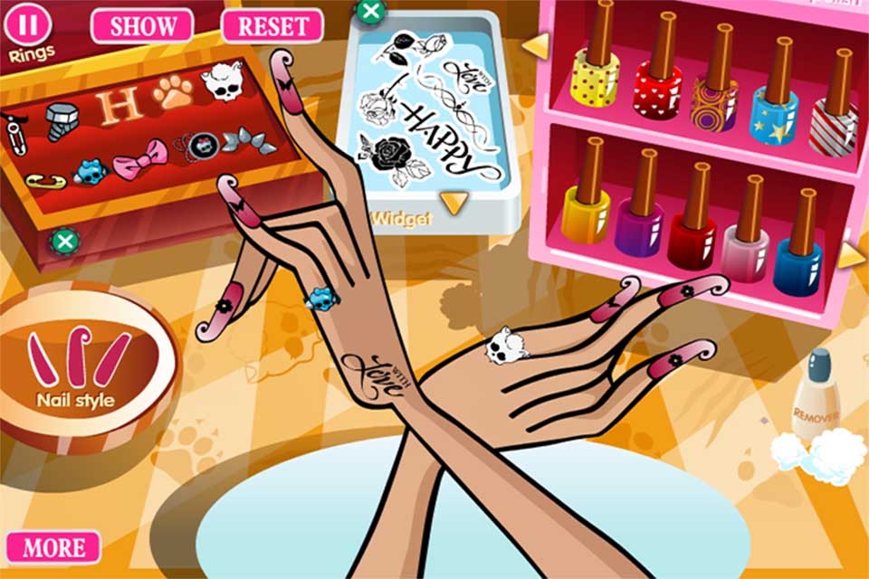 Monster Nail Salon : Manicure & Paint & Polish screenshot 2