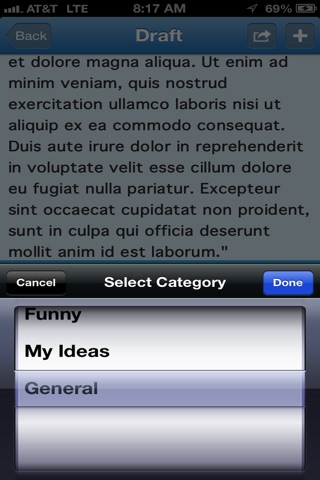 Draft Note Pro Lite screenshot 2