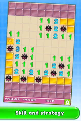 Minesweeper - The Best Strategy Game of SweetZ PuzzleBox screenshot 3
